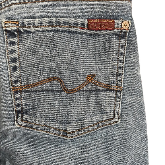 7 For All Mankind Jeans Women Bootcut EUC Size 30 - Picture 8 of 10